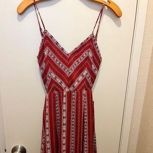 Multiple color red Lulus Midi Dress